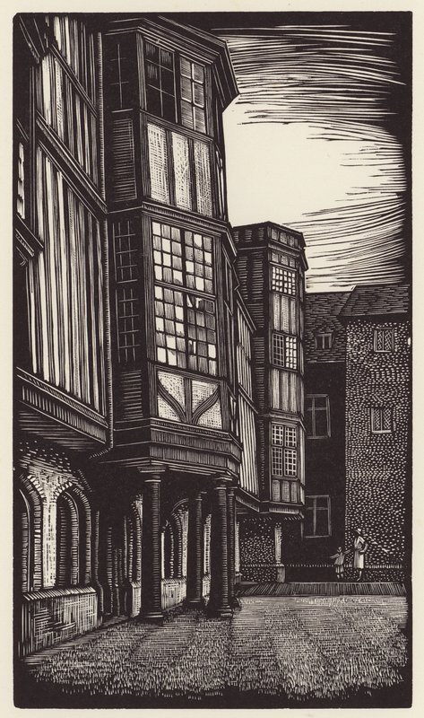 Cambridge: (dřevoryt) od John Frederick Greenwood