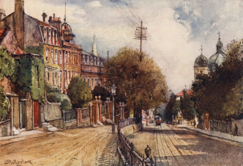 Highgate (barevné lito) od John Fulleylove