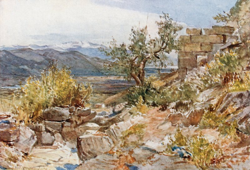 Laconian Gate of Messene od John Fulleylove