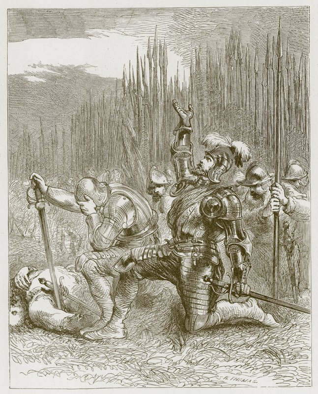 Statečný lord Willoughby od John Gilbert