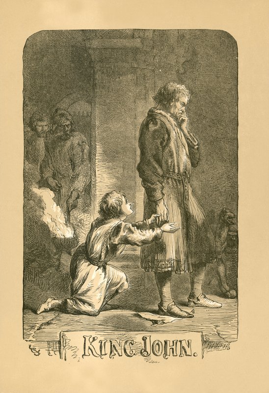 král Jan od John Gilbert