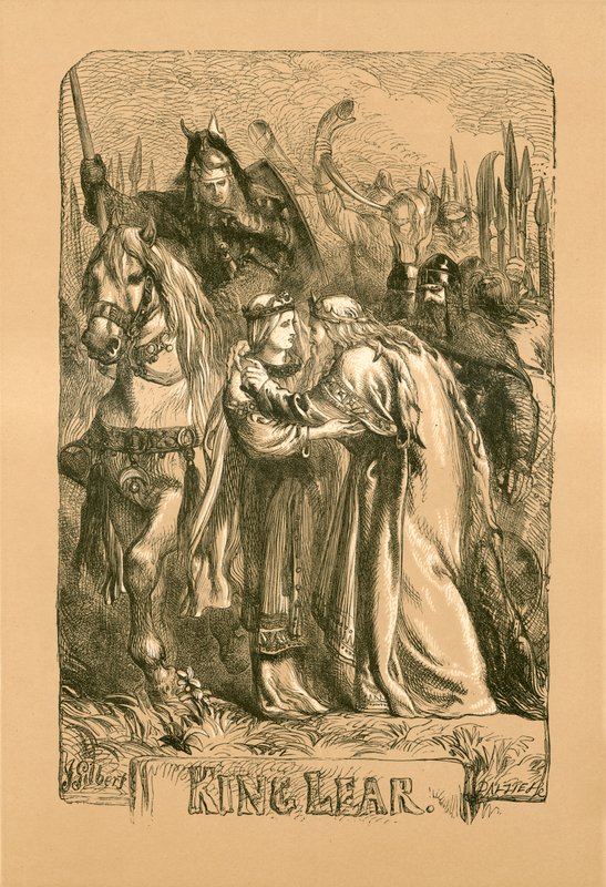 král Lear od John Gilbert