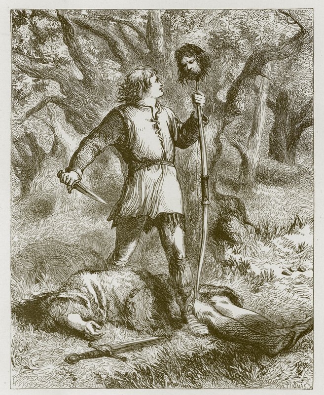 Robin Hood a Guy of Gisborne od John Gilbert