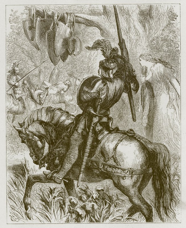 Sir Launcelot du Lake od John Gilbert