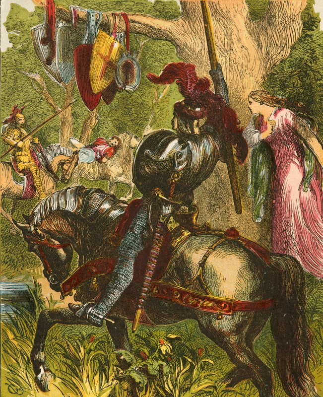 Sir Launcelot du Lake od John Gilbert