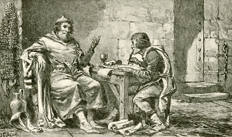 Marco Polo ve vězení od John Harris Valda