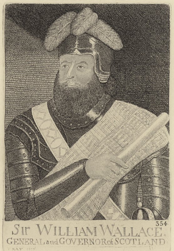 Portrét Williama Wallace od John Kay