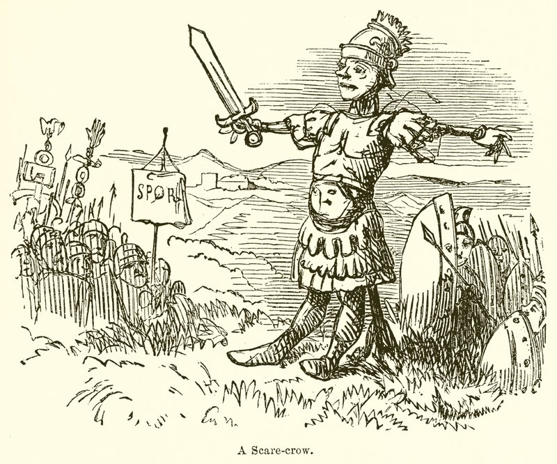 Strašidelná vrána od John Leech