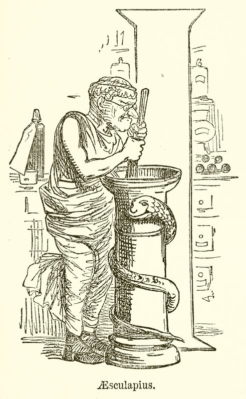 Aesculapius od John Leech