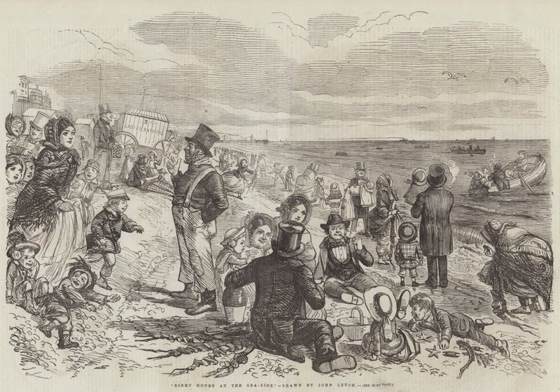 Osm hodin u moře od John Leech