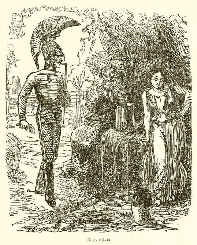 Rhea Silvia od John Leech