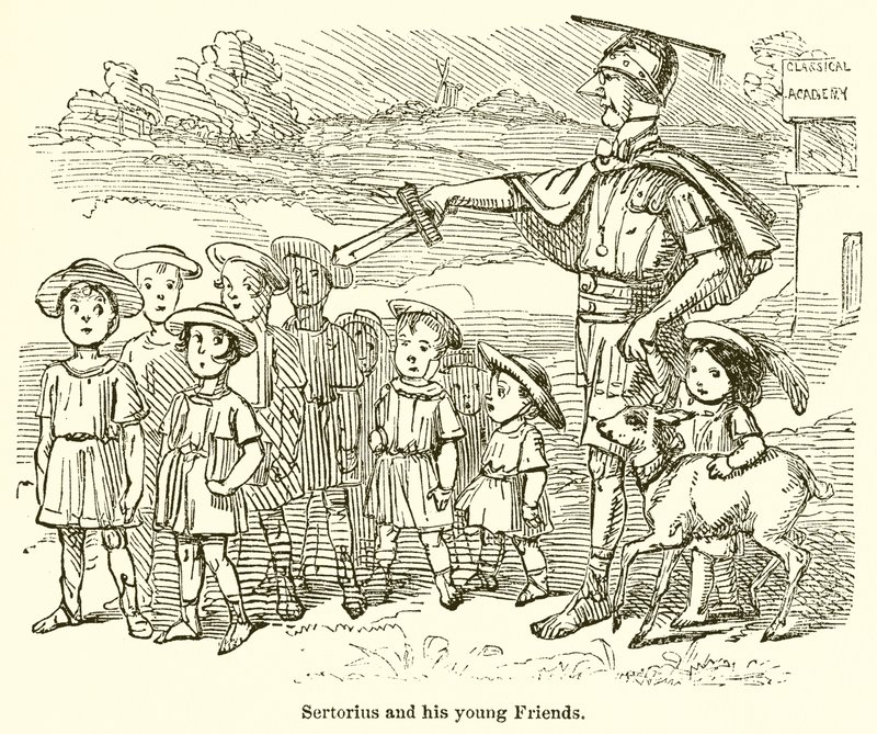 Sertorius a jeho mladí přátelé od John Leech