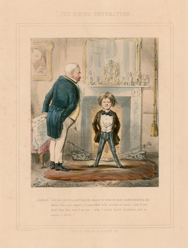Nastupující generace od John Leech