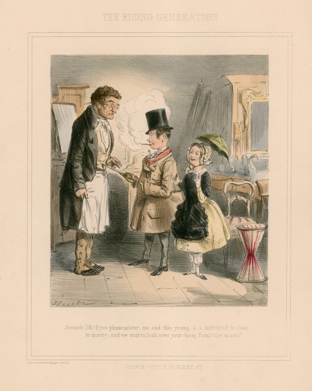 Nastupující generace od John Leech