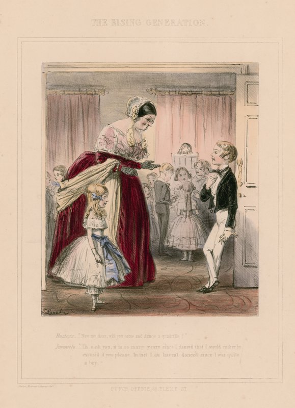 Nastupující generace od John Leech