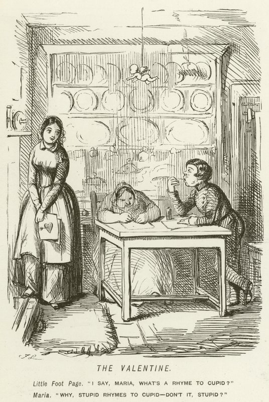 Valentýna od John Leech