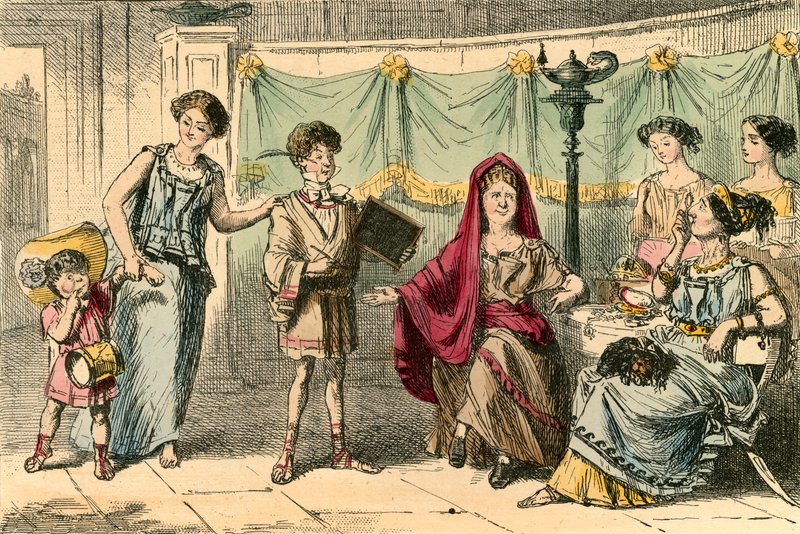 Matka Gracchi od John Leech