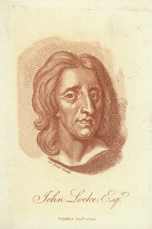 John Locke od John Michael Rysbrack
