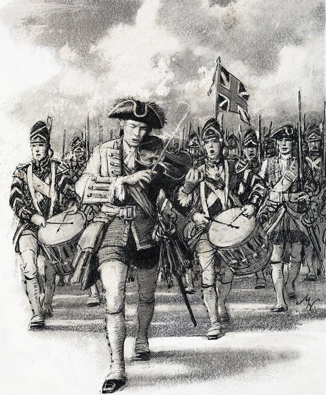 Pochod do bitvy od John Millar Watt