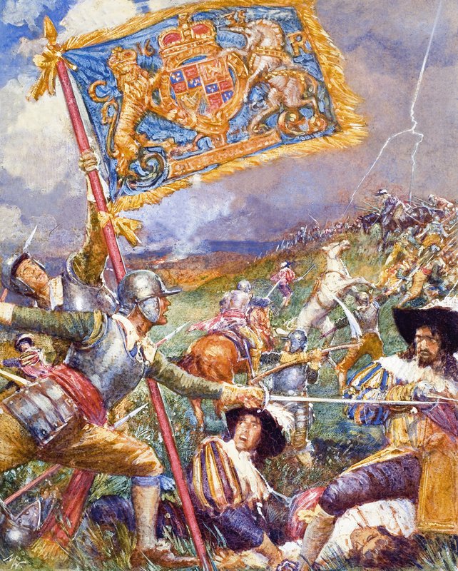 Nekorunovaný král Anglie od John Millar Watt