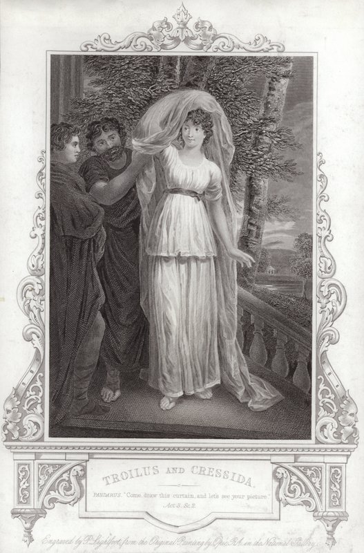 Troilus a Cressida od John Opie