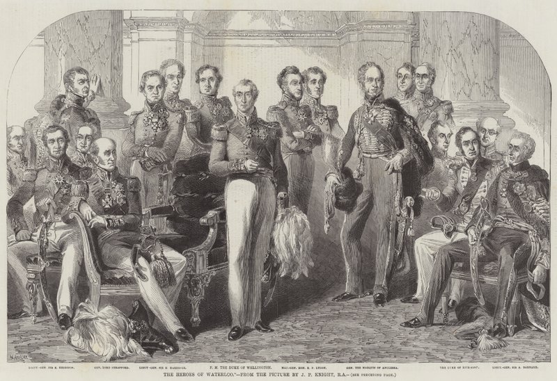 Hrdinové z Waterloo od John Prescott Knight