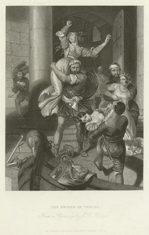 Nevěsty z Benátek od John Rogers Herbert