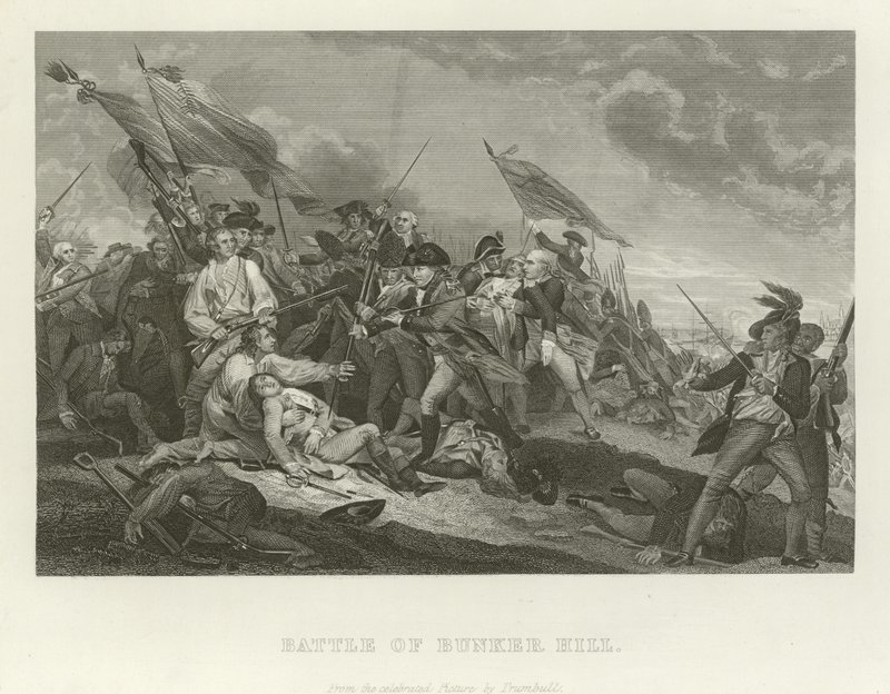 Bitva o Bunker Hill od John Trumbull