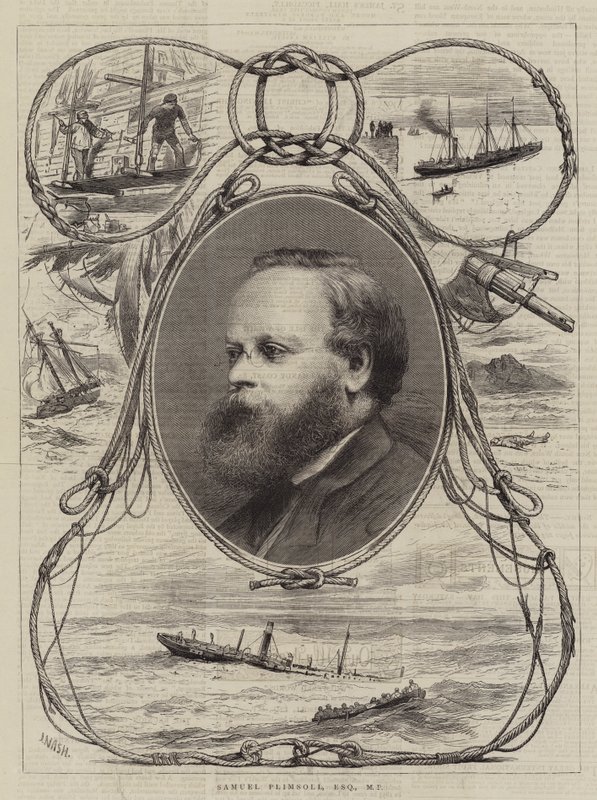 Samuel Plimsoll, Esquire, MP od Joseph Nash