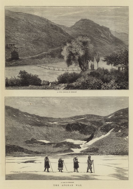 Afghánská válka od Joseph Nash