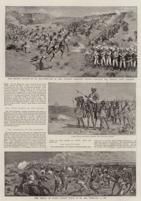 Britové v Egyptě od Joseph Nash