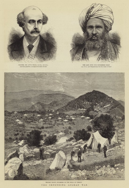 Blížící se afghánská válka od Joseph Nash
