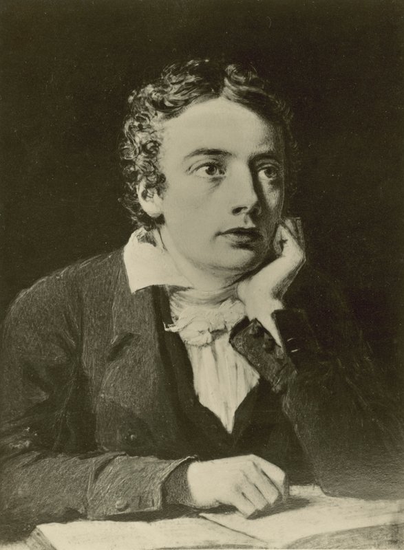 John Keats , anglický básník (litho) od Joseph (after) Pennell