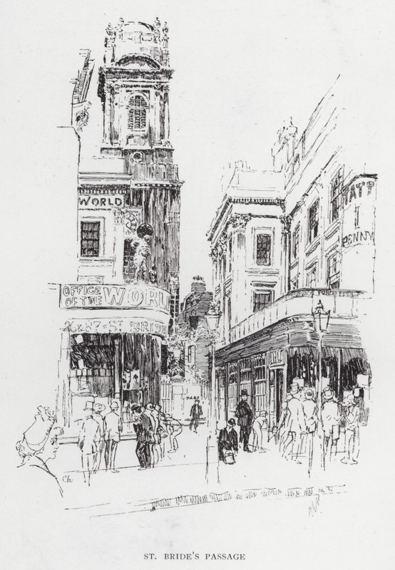 Pasáž svaté nevěsty (litho) od Joseph (after) Pennell