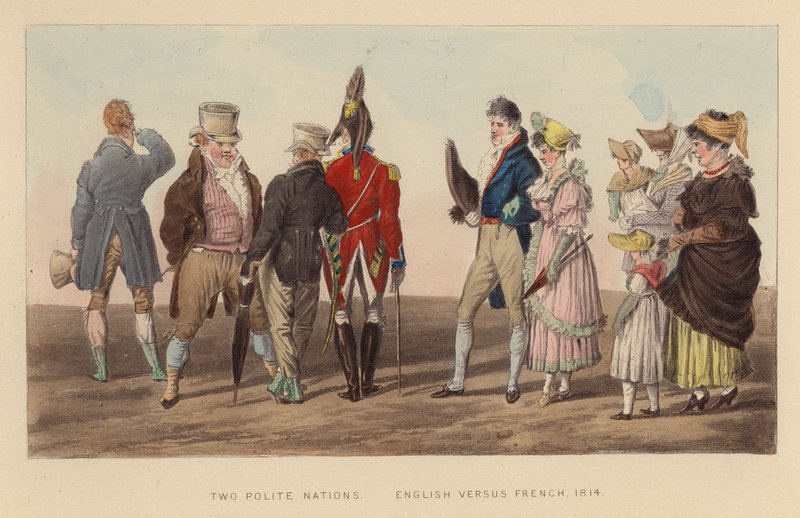 Dva zdvořilé národy, angličtina versus francouzština od Joseph Grego
