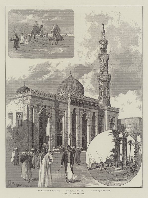 Život v Egyptě od Joseph Holland Tringham