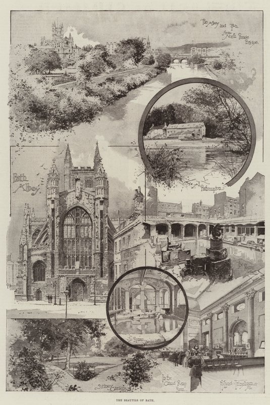 Krásy Bath od Joseph Holland Tringham