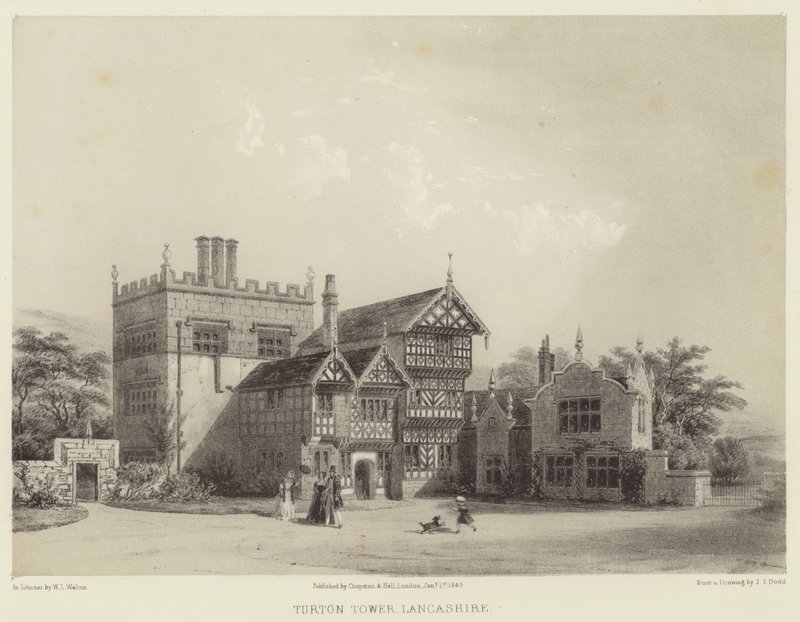 Turton Tower, Lancashire od Joseph Josiah Dodd