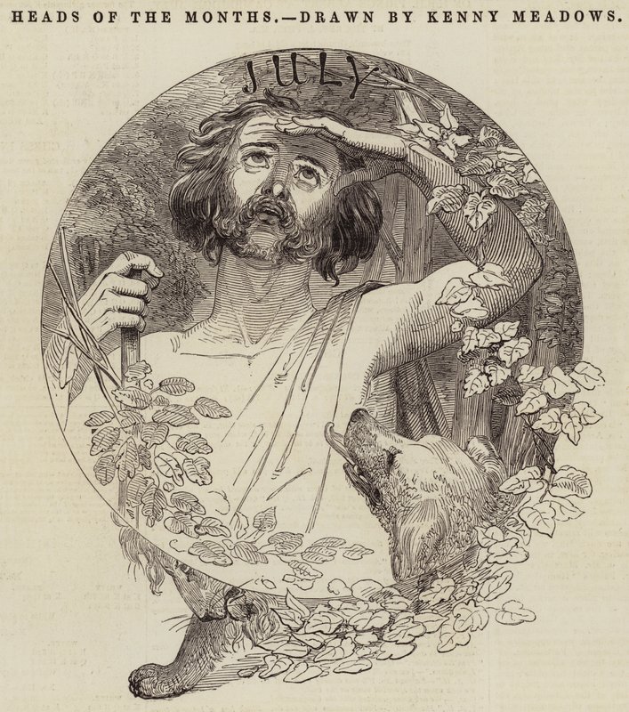 Hlavy měsíců od Joseph Kenny Meadows