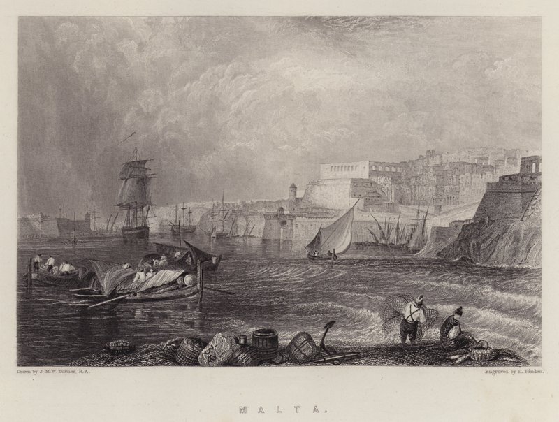 Závěsný od Joseph Mallord William (after) Turner