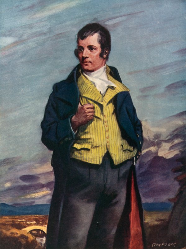 Robert Burns, 1759-1796 od Joseph after Simpson