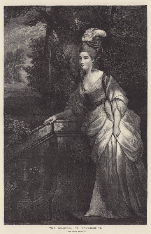 Vévodkyně z Devonshiru od Joshua Reynolds