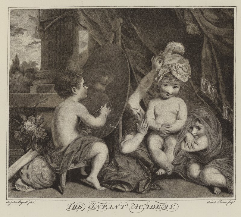 Kojenecká akademie od Joshua Reynolds