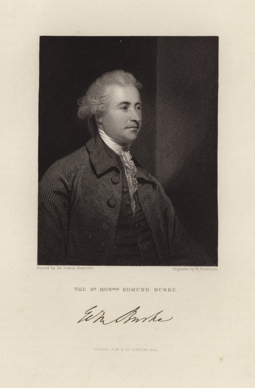 Edmund Burke od Joshua Reynolds
