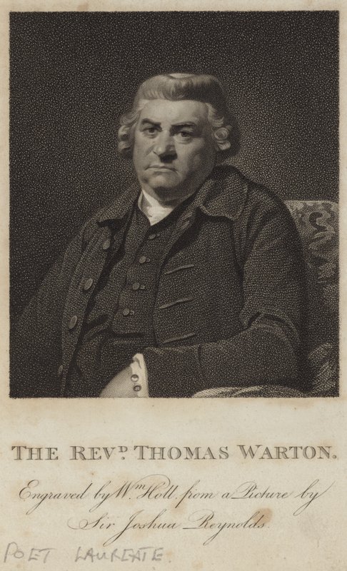 Portrét Thomase Wartona od Joshua Reynolds