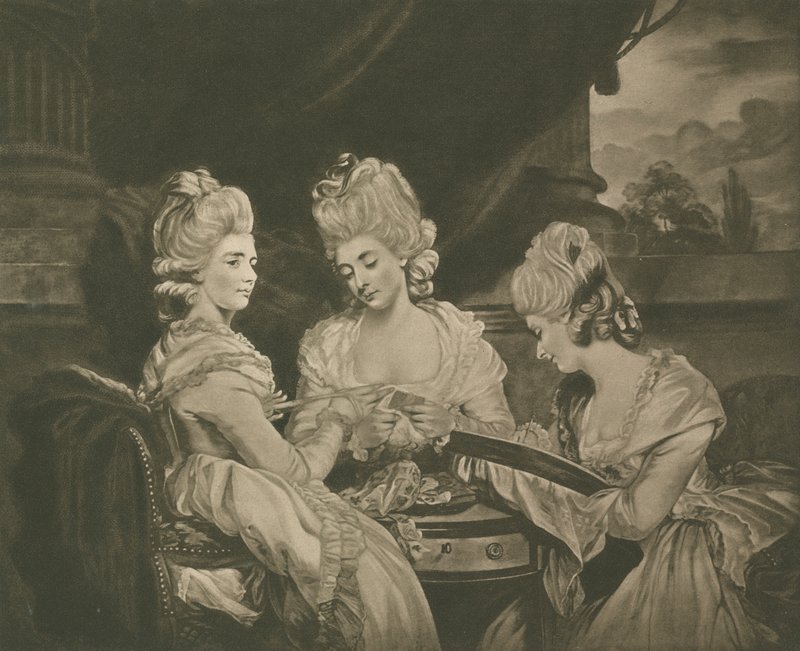 Dámy Waldegrave od Joshua after Reynolds