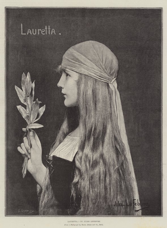 Lauretta od Jules Joseph Lefebvre