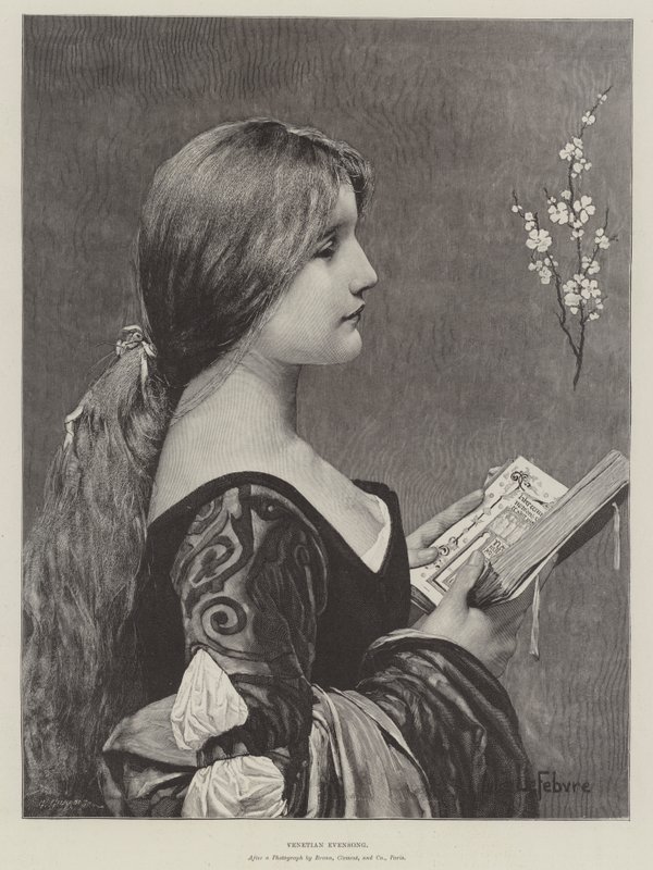 Benátská Evensong od Jules Joseph Lefebvre