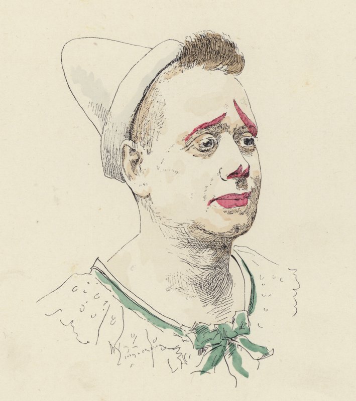 Klaun od Jules Arsene after Garnier