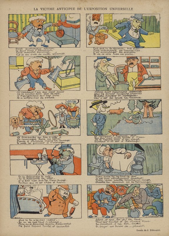 Ilustrace pro Le Rire od Jules Depaquit